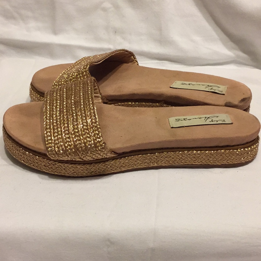 Rose Gold Slides - Picture 2 of 4
